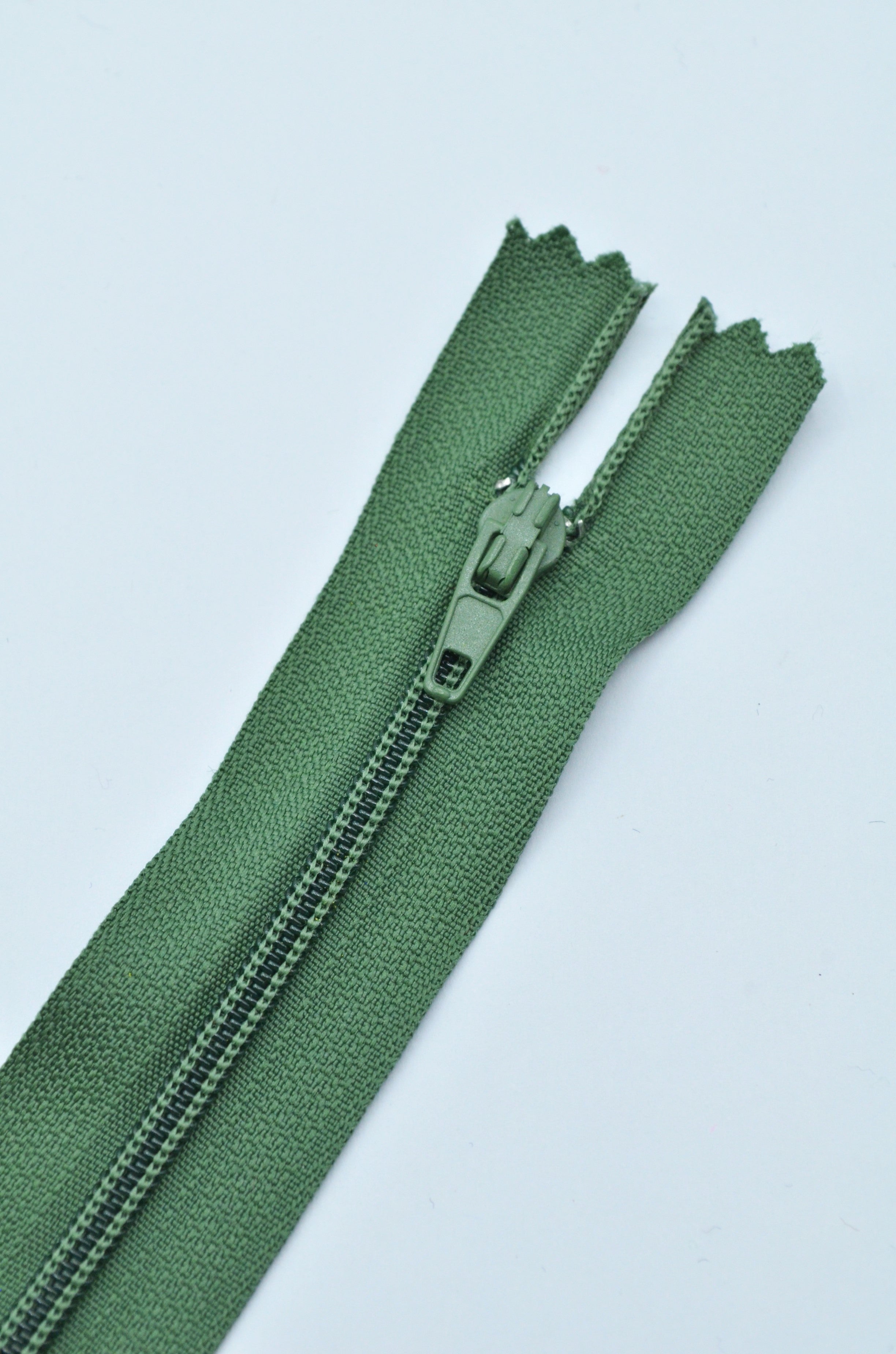 Fermoar De Plastic Fix 3mm, 20cm, Verde 