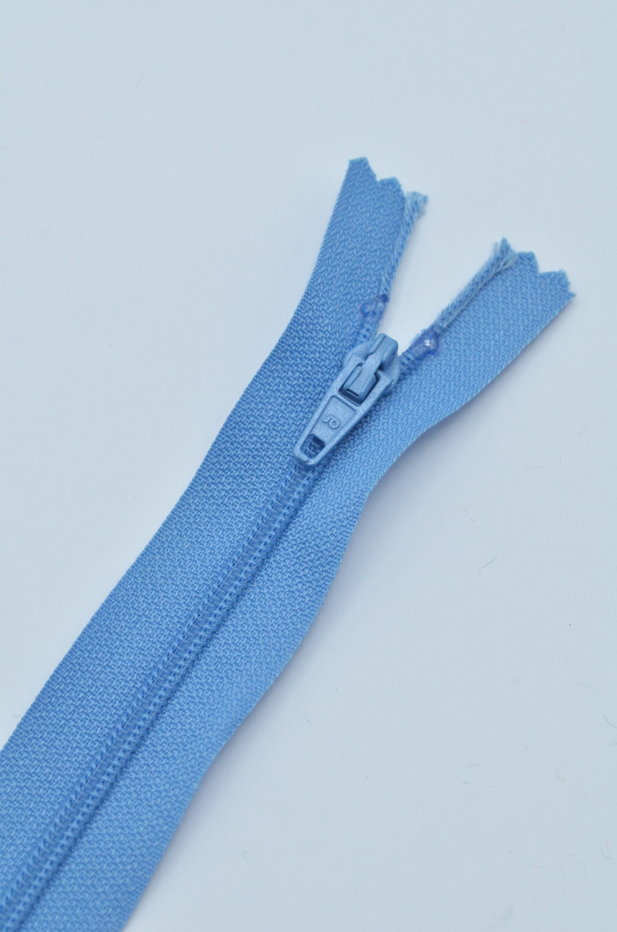 Fermoar De Plastic Fix 3mm, 12cm, Bleu