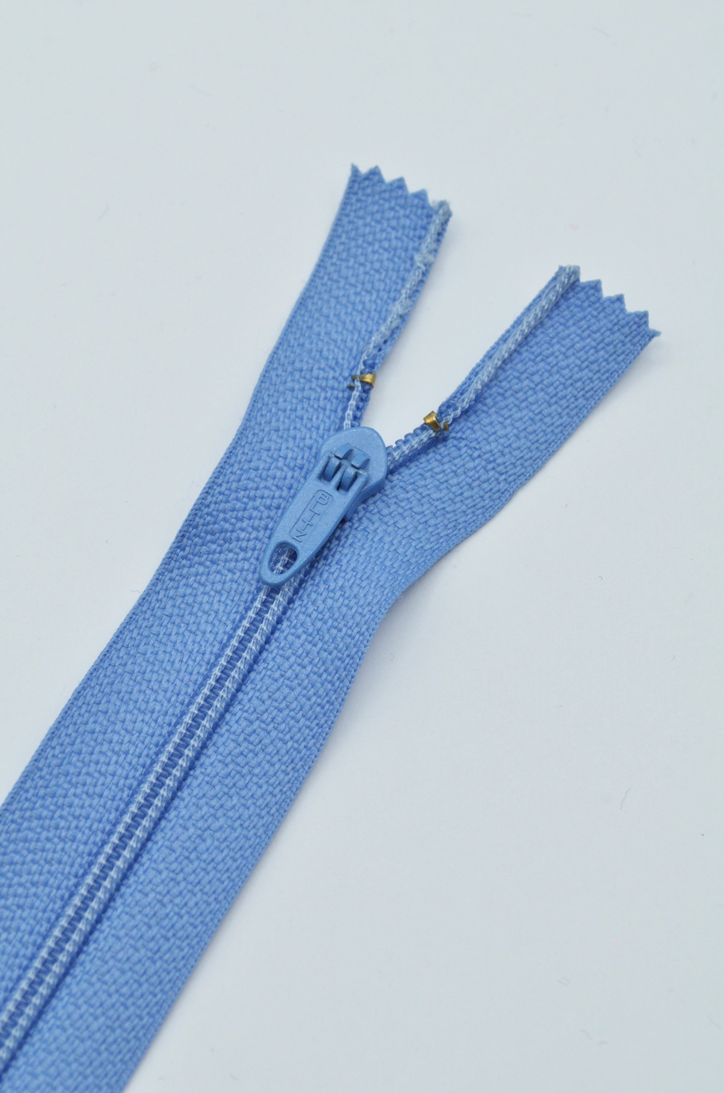 Fermoar De Plastic Fix 3mm, 18cm, Bleu