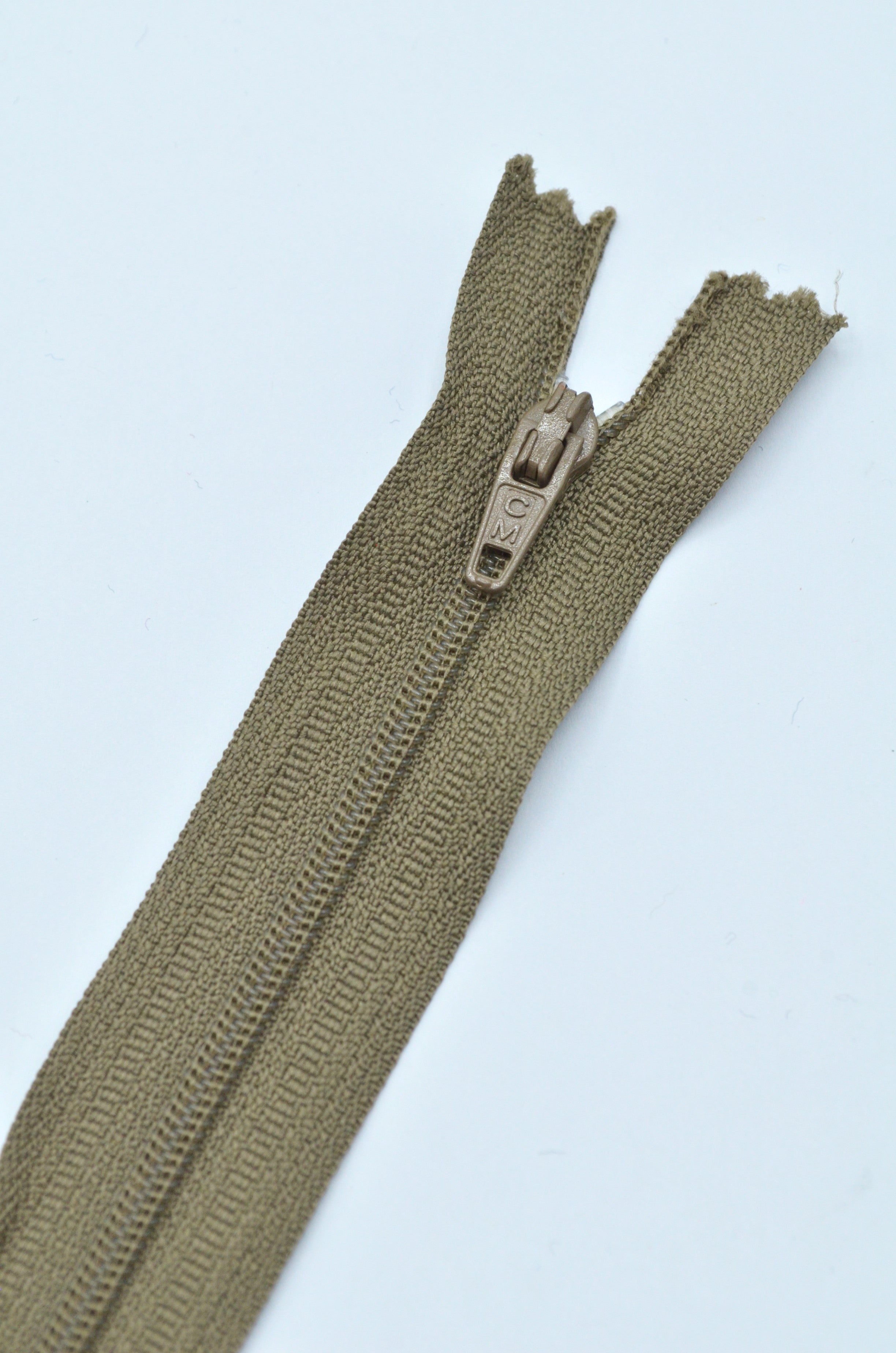 Fermoar De Plastic Fix 3mm, 10cm, Bej