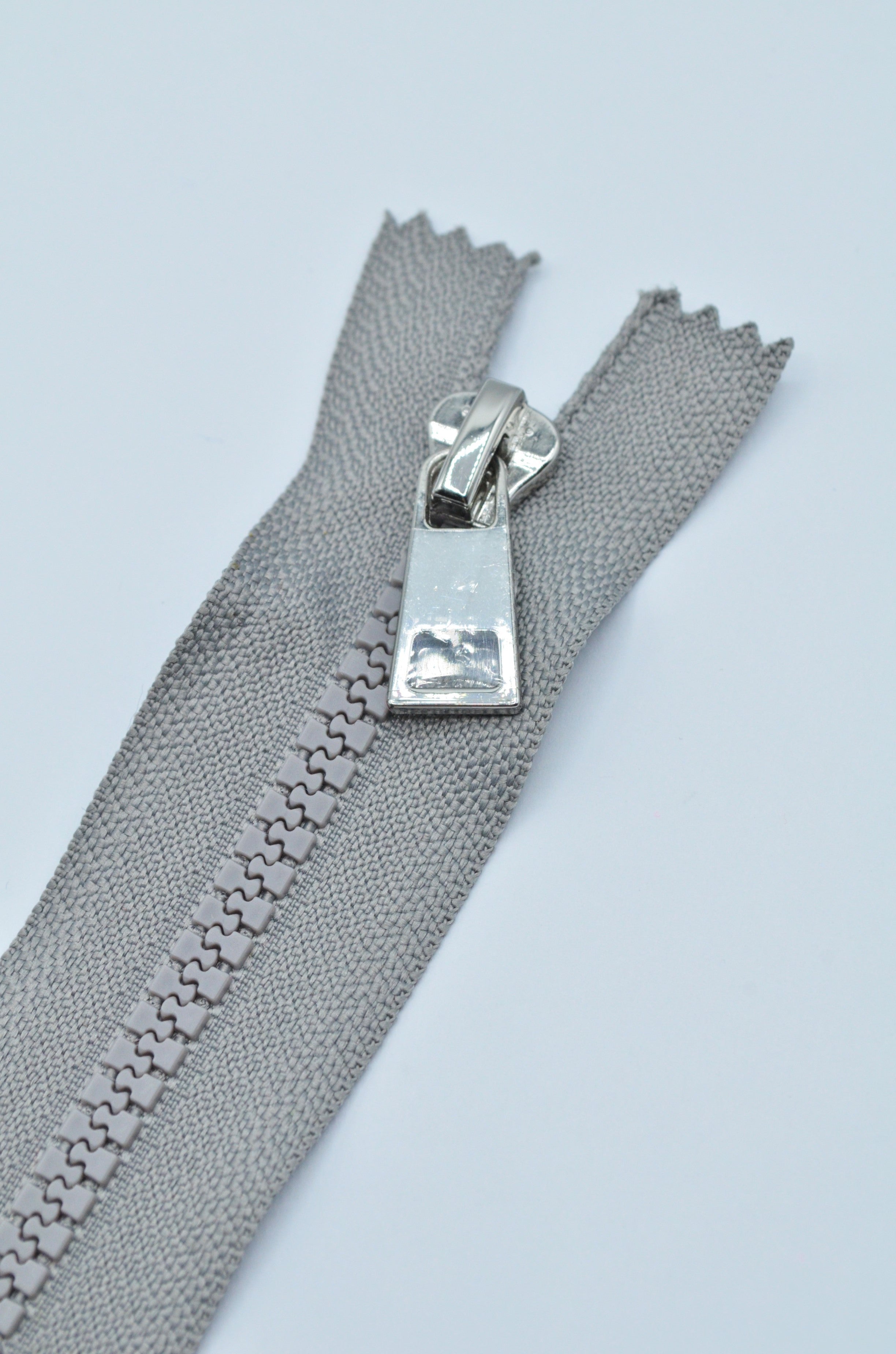Fermoar De Plastic Injectat Fix, 16cm, Gri