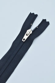 Fermoar De Plastic Fix 3mm, 16cm, Bleumarin