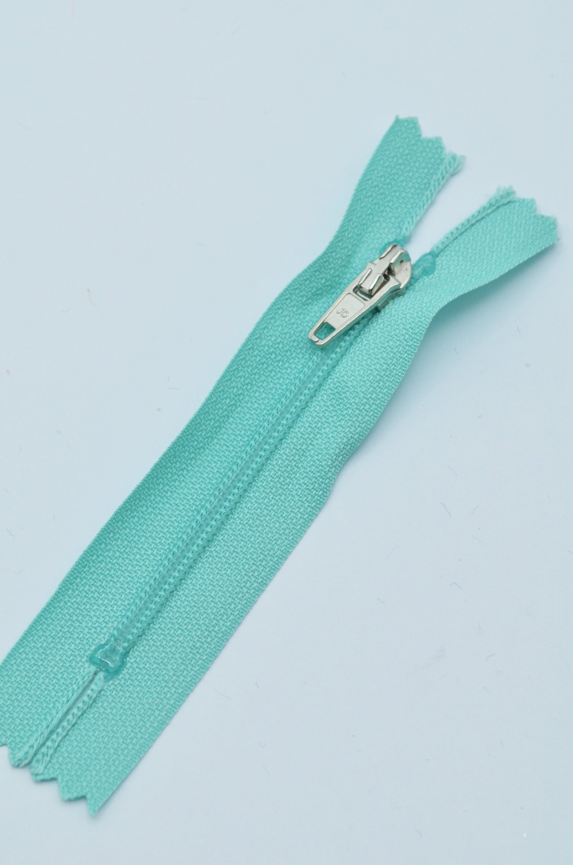 Fermoar De Plastic Fix YKK 3mm, 8cm, Turcoaz