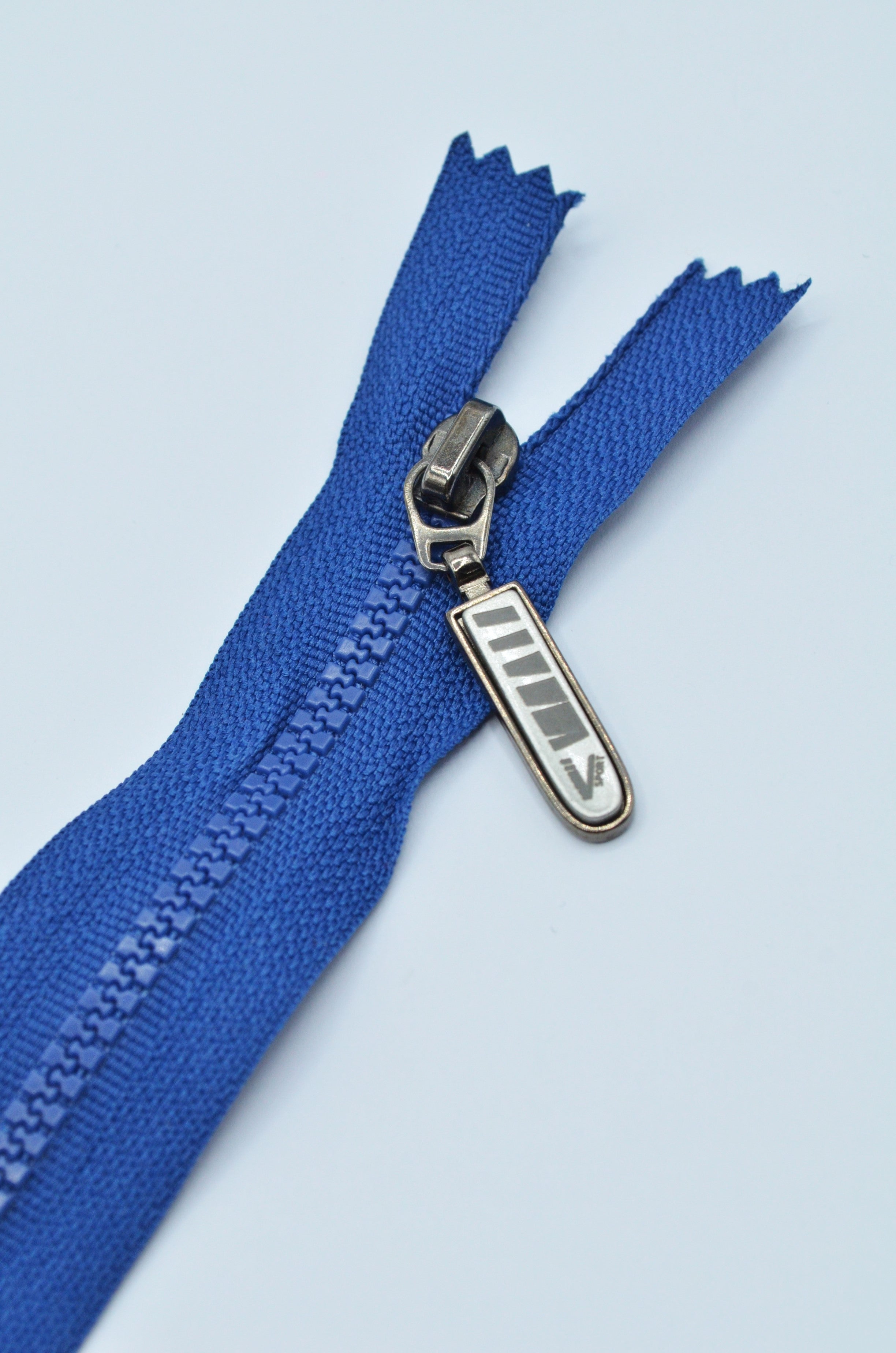 Fermoar De Plastic Injectat Fix 3mm, 20cm, Albastru