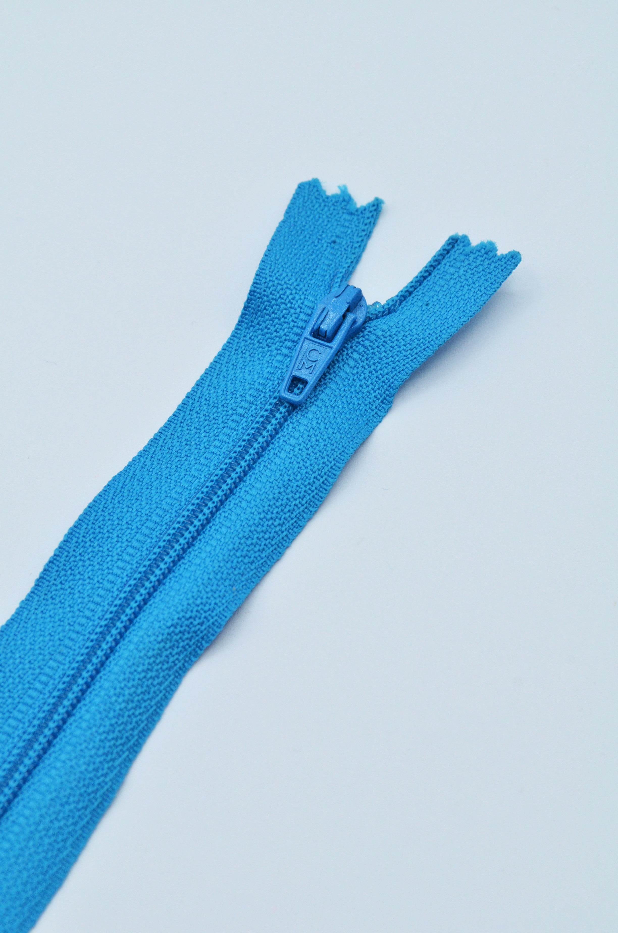 Fermoar De Plastic Spirala 3mm,16cm, Albastru
