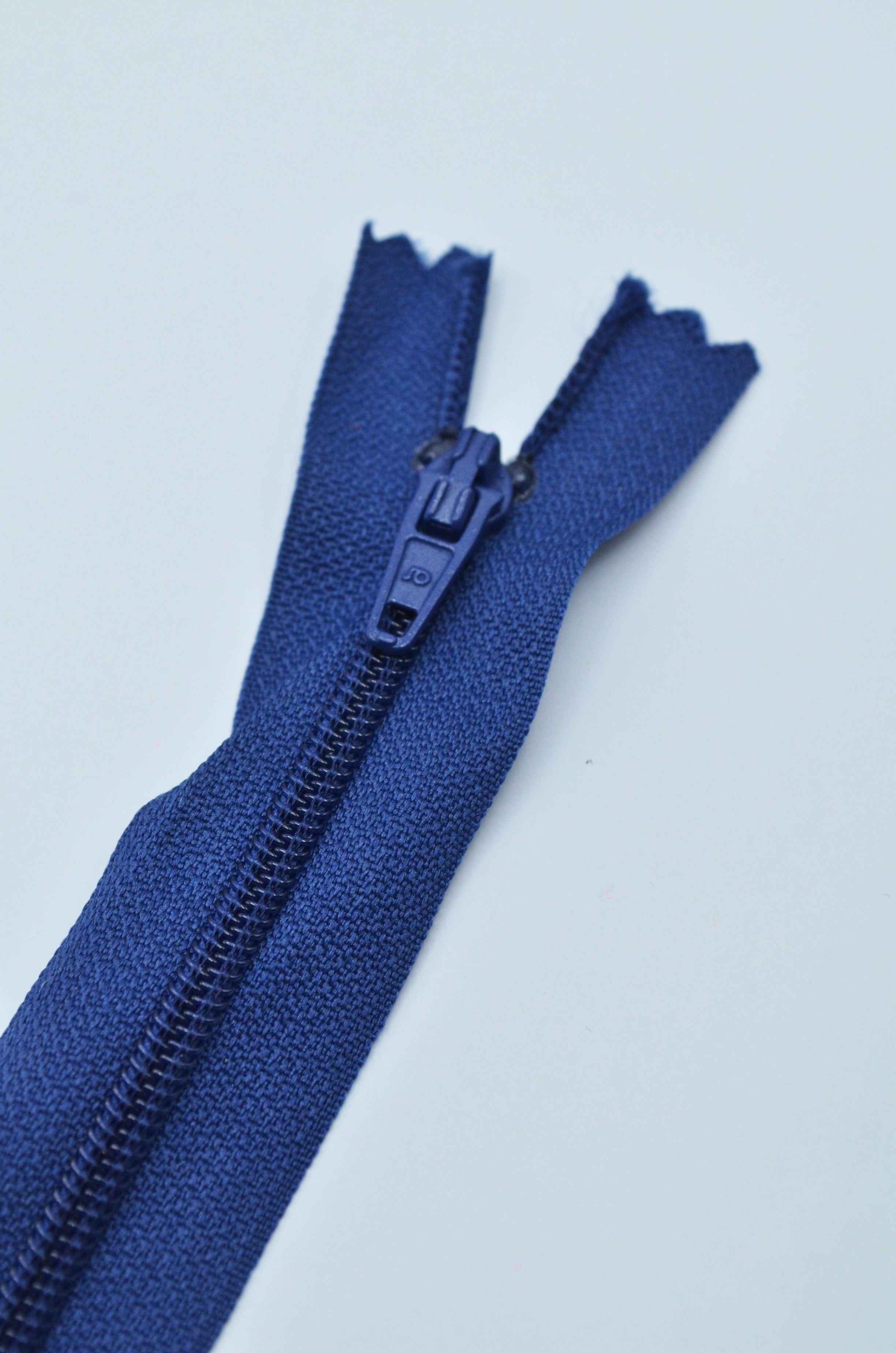 Fermoar De Plastic Spirala 3mm, 16cm, Albastru