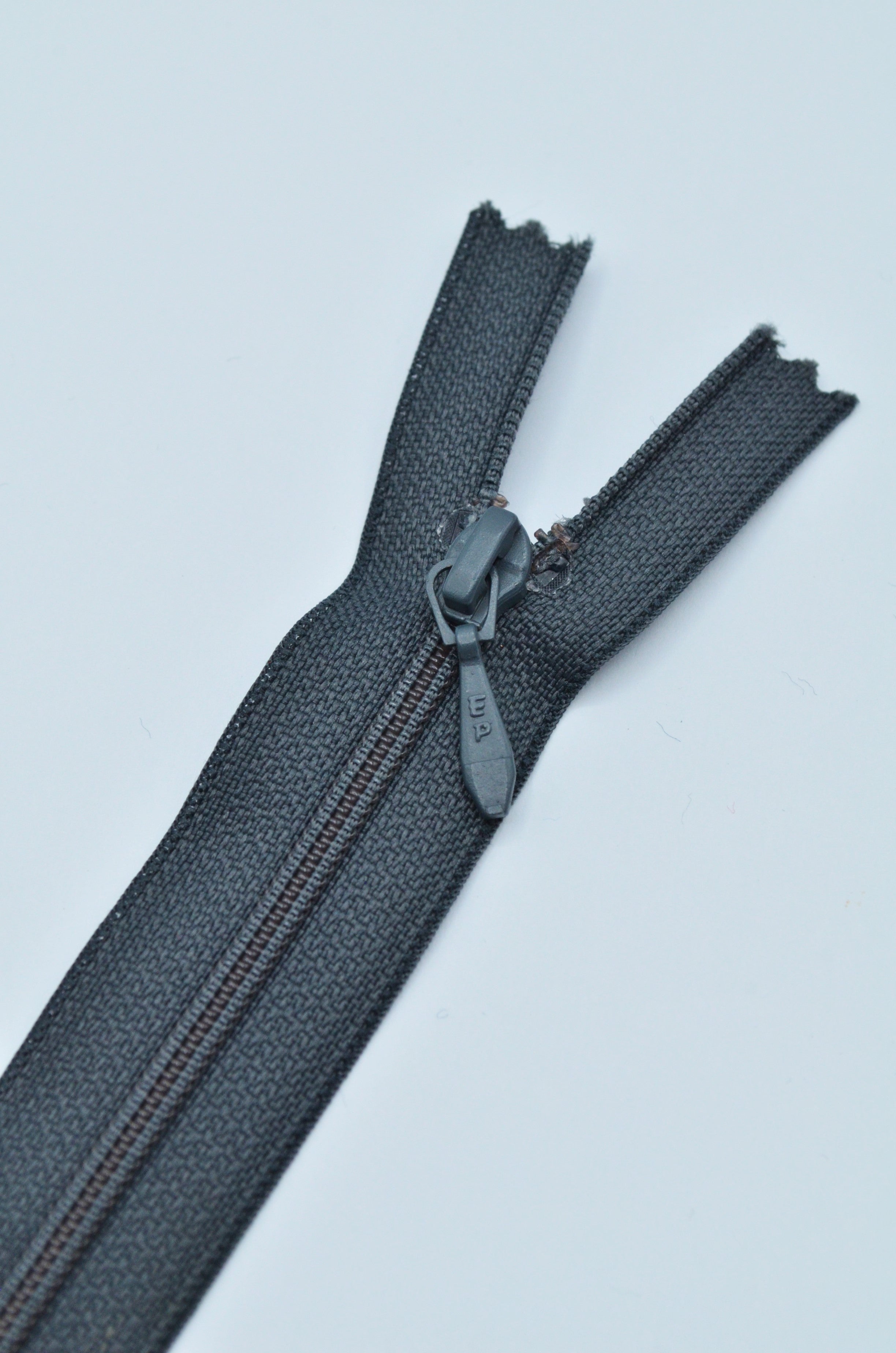 Fermoar De Plastic Spirala 3mm, 22cm, Gri