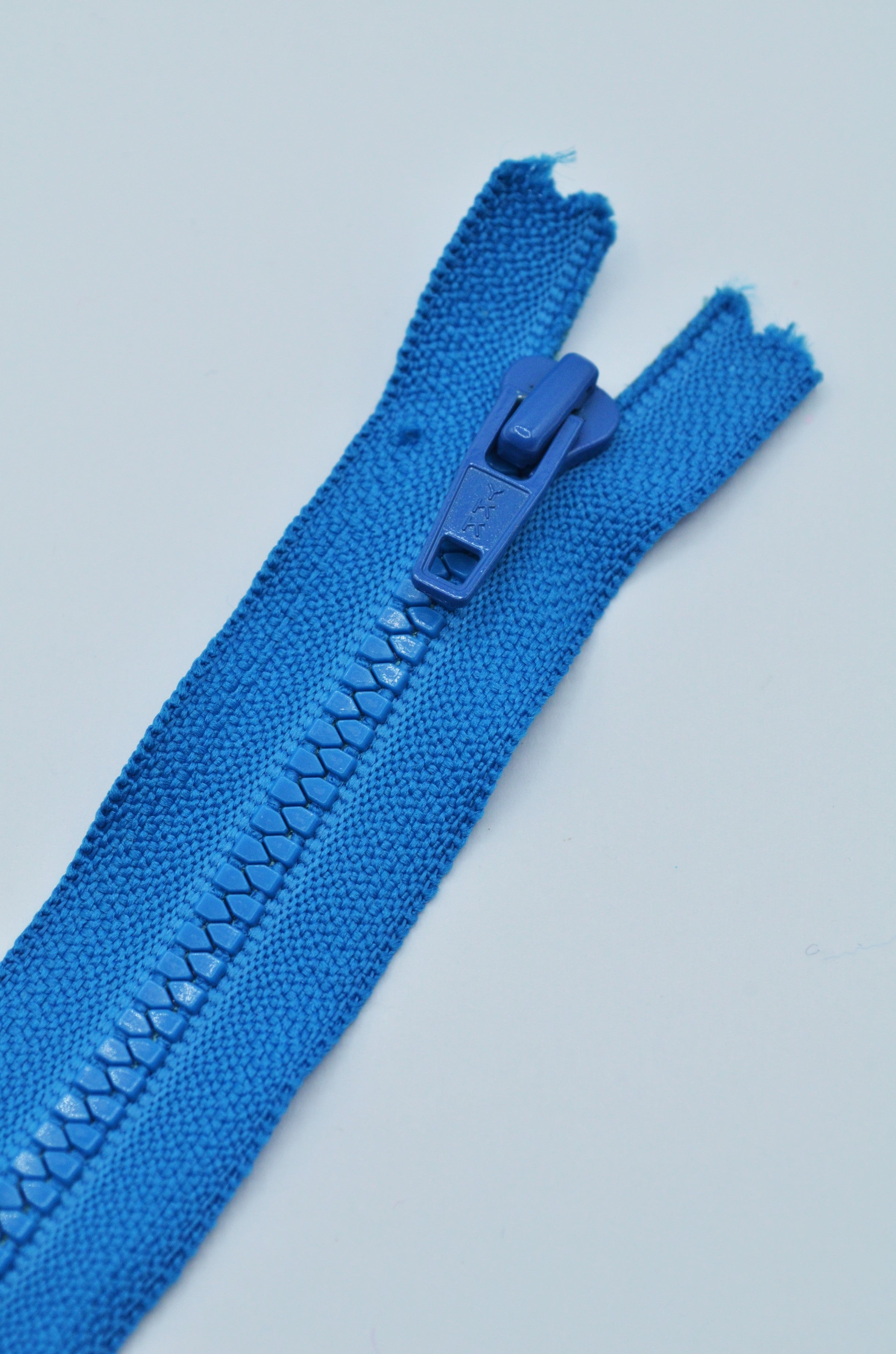 Fermoar De Plastic Injectat Fix 3mm, 18cm, Albastru