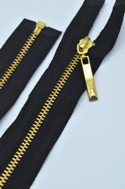 Fermoar Metalic 4mm Detasabil Negru 50-80cm