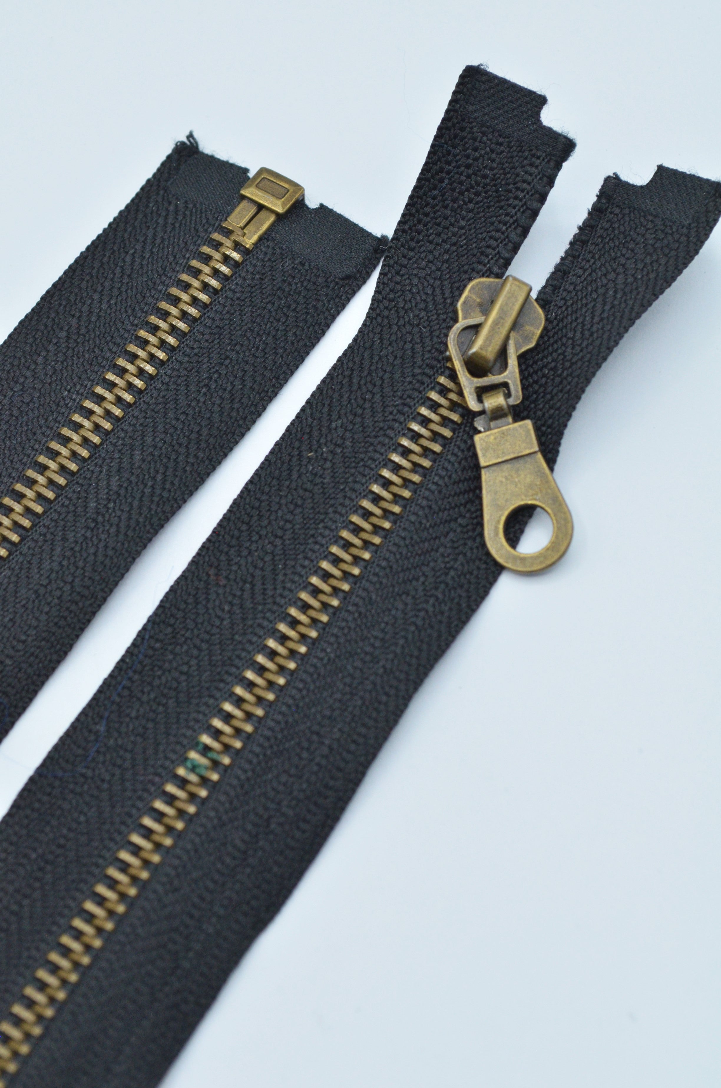 Fermoar Metalic 6mm Detasabil Negru 50cm