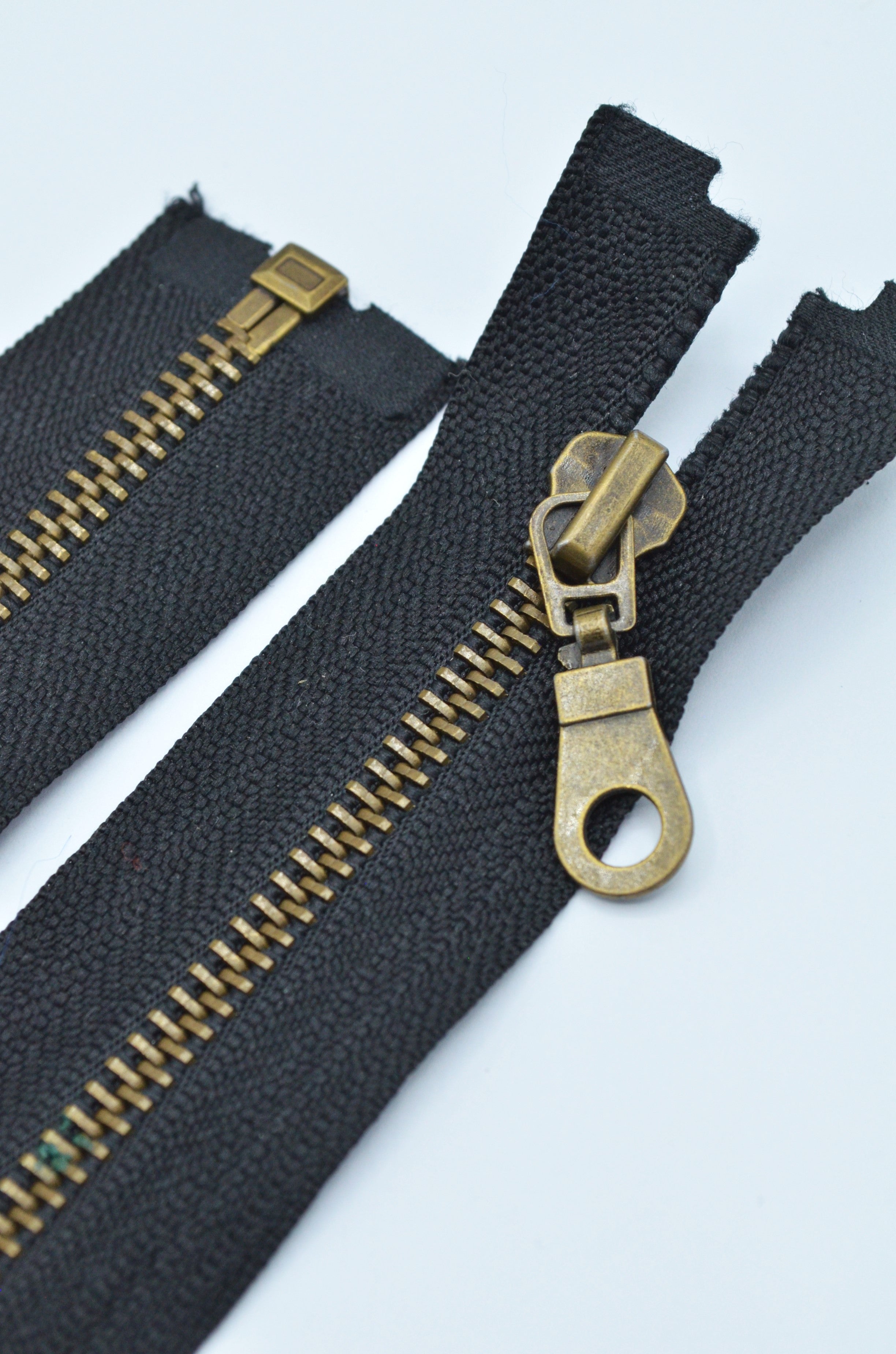 Fermoar Metalic 6mm Detasabil Negru 50cm
