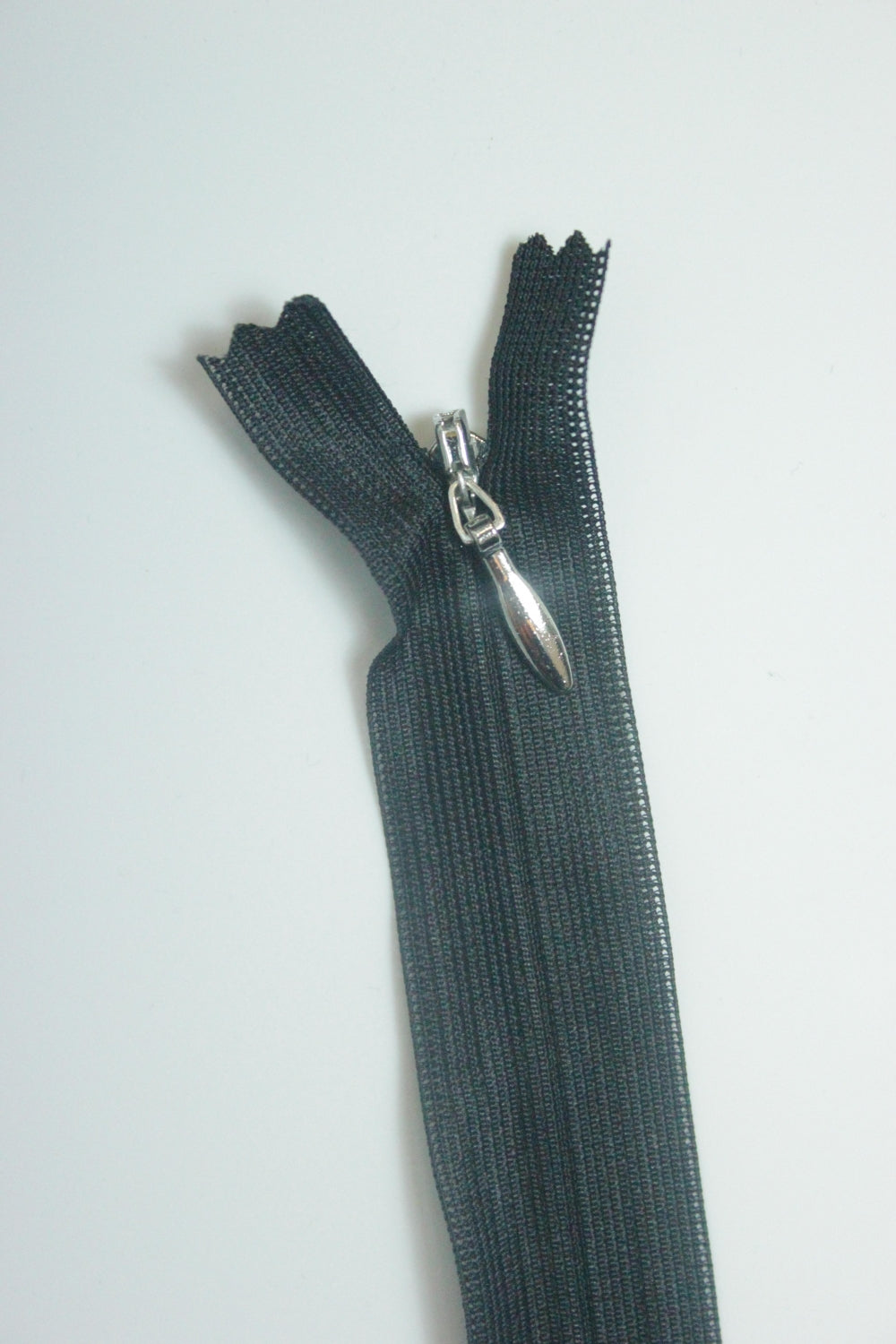 Fermoar Ascuns, 23cm, Negru