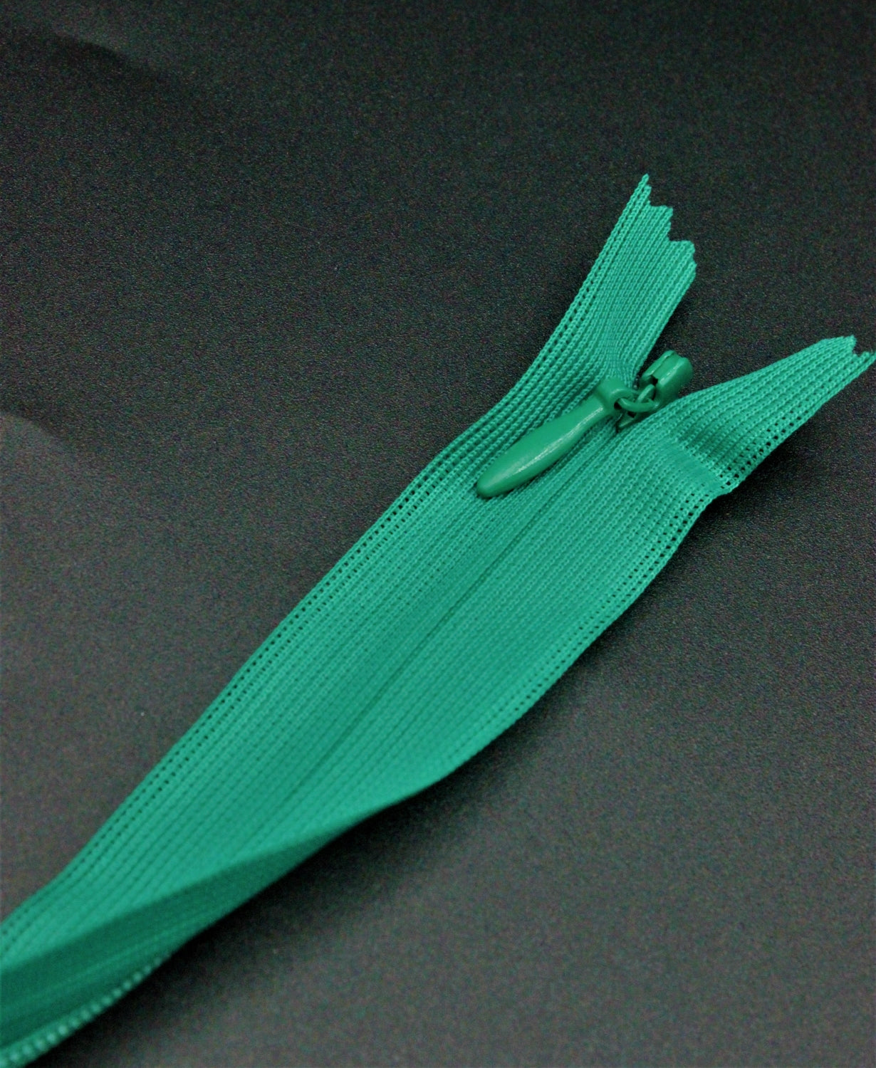 Fermoar Ascuns 56cm, Verde