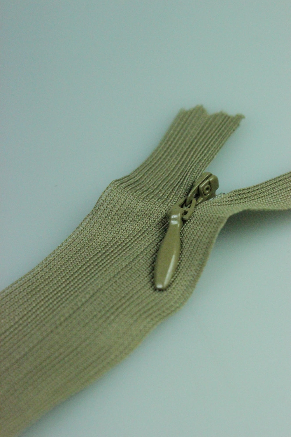 Fermoar Ascuns Pe Relon, 20cm, Bej