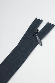 Fermoar Ascuns Pe Panza, 20cm, Bleumarin