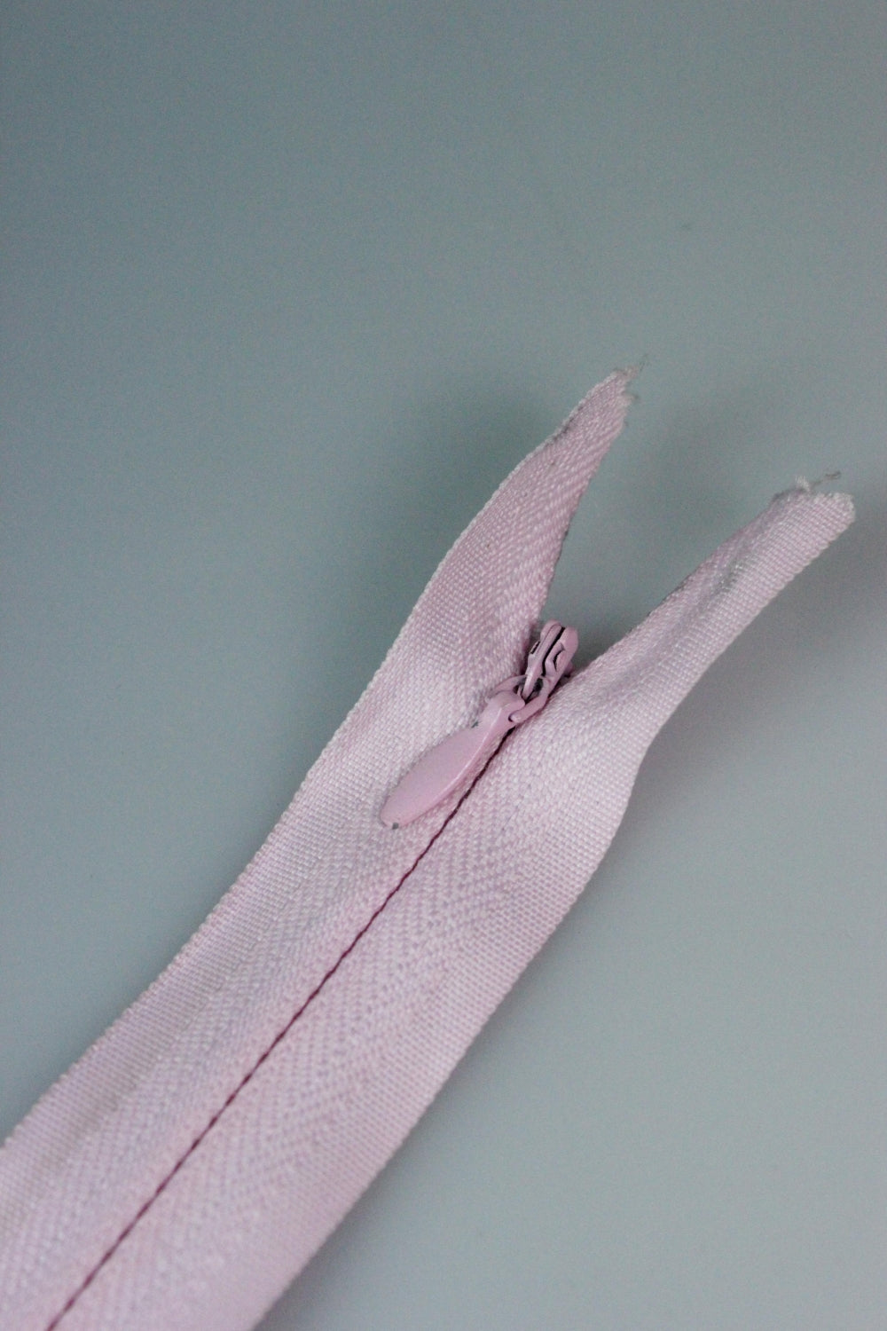 Fermoar Ascuns Pe Panza, 20cm, Roz Deschis