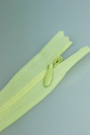 Fermoar Ascuns Pe Relon, 20cm, Galben