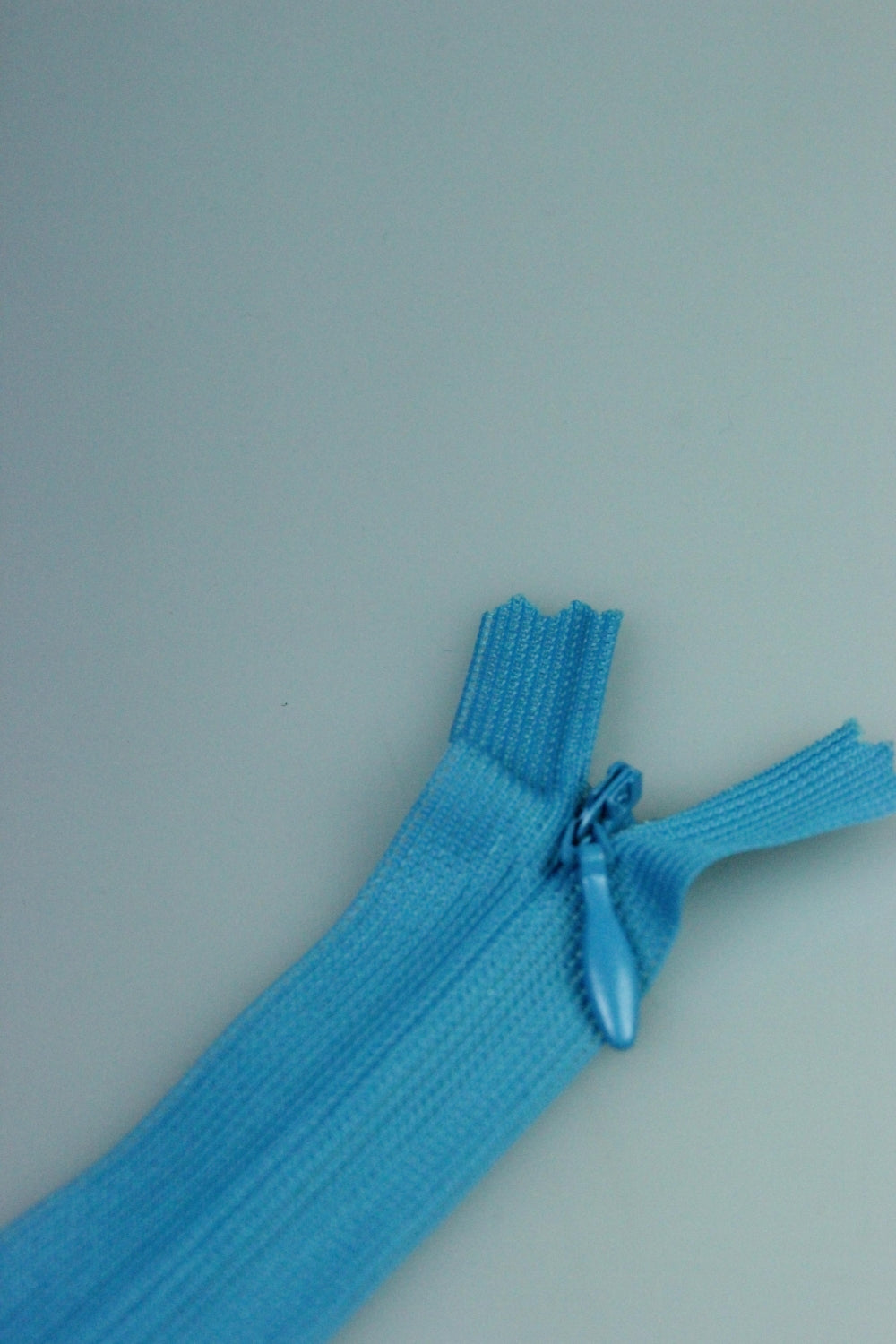 Fermoar Ascuns Pe Relon, 20cm, Albastru