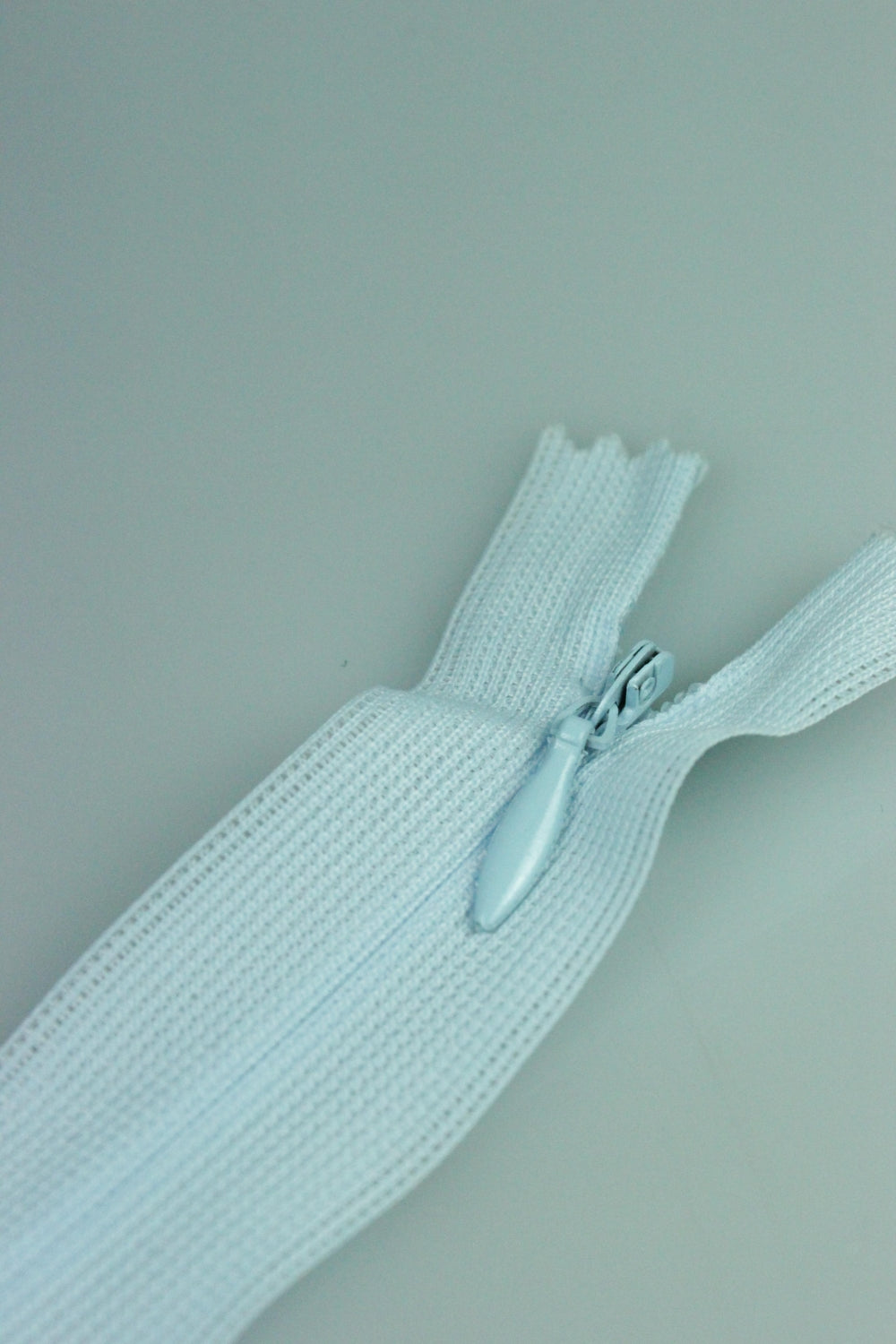 Fermoar Ascuns Pe Relon, 20cm, Bleu