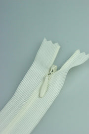 Fermoar Ascuns Pe Relon, 20cm, Crem