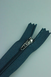 Fermoar De Plastic 14cm, Petrol (10 Buc)