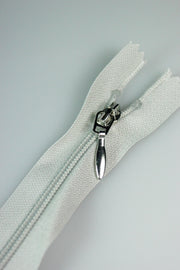 Fermoar De Plastic 18 cm, Gri