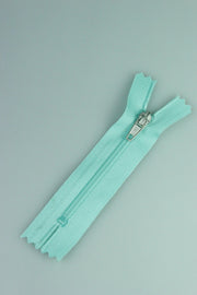 Fermoar De Plastic 8 cm, Turcoaz (10 Buc)