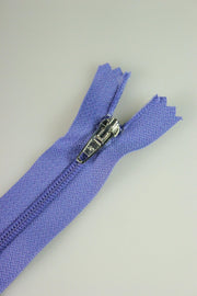 Fermoar De Plastic Fix 3mm, 14cm, Albastru