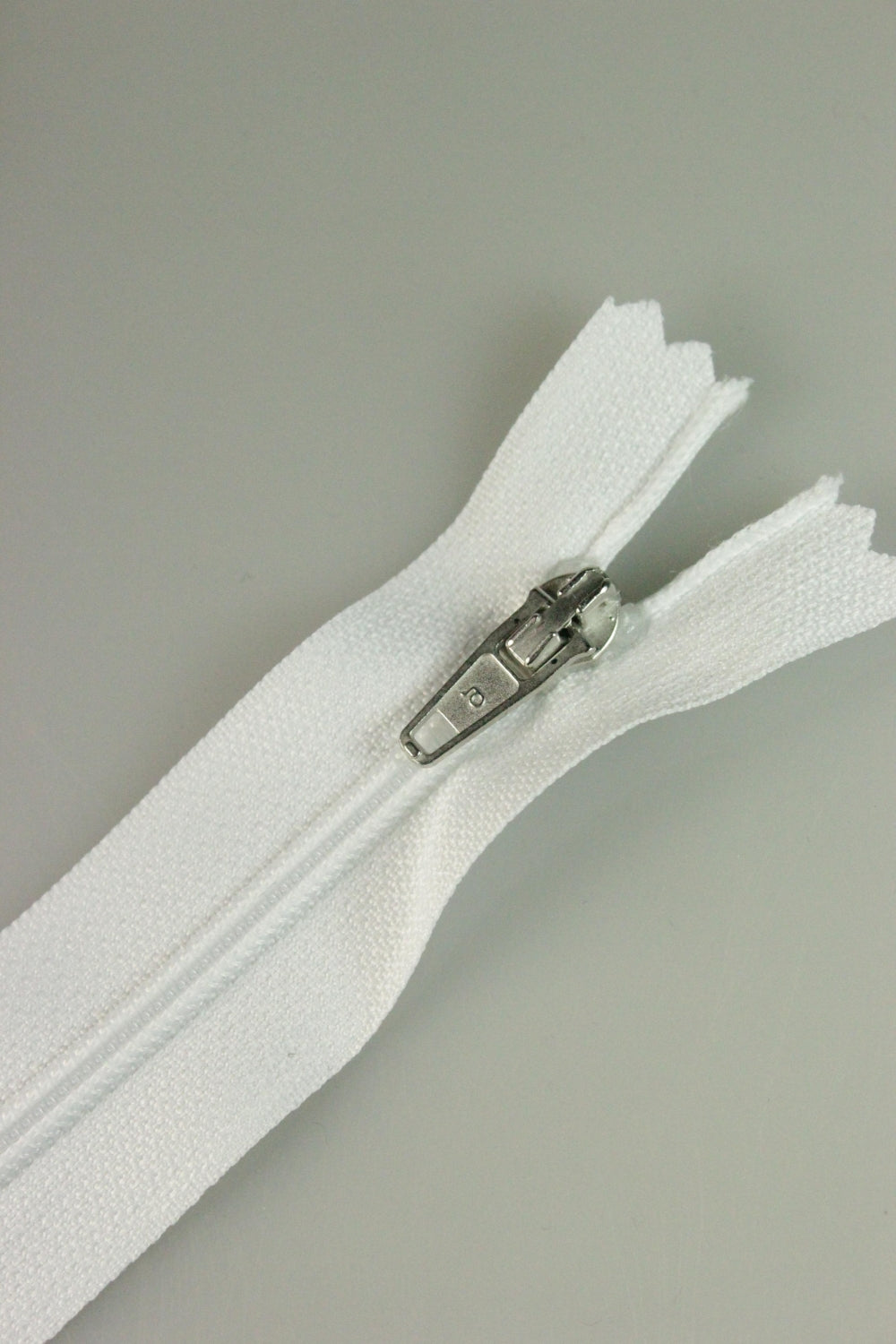 Fermoar De Plastic Fix 3mm, 8cm, Alb