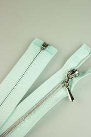 Fermoar Detasabil De Plastic Spiralat 3mm, 29cm, Verde Menta