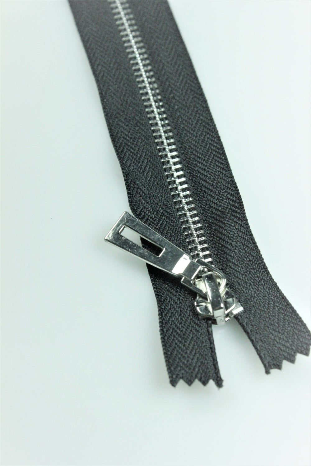 Fermoar Metalic, 20cm, Argintiu