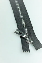 Fermoar Metalic, 20cm, Argintiu
