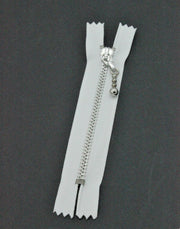 Fermoar Metalic Fix, 11cm, Alb