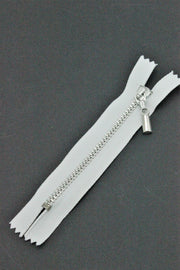Fermoar Metalic Fix, 11cm, Alb