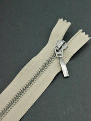 Fermoar Metalic Fix, 13cm, Bej