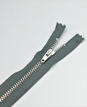 Fermoar Metalic Fix 5mm, 12cm, Gri
