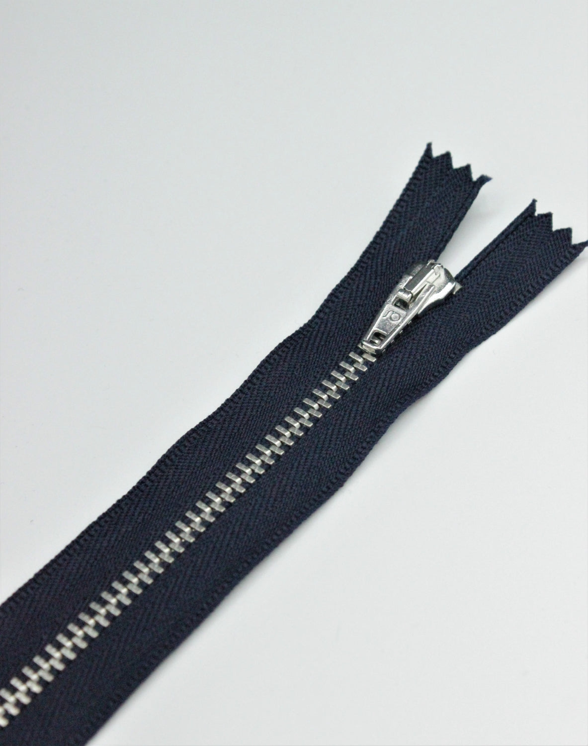 Fermoar Metalic Fix, 5mm, 14cm, Bleumarin