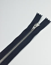 Fermoar Metalic Fix, 5mm, 14cm, Bleumarin