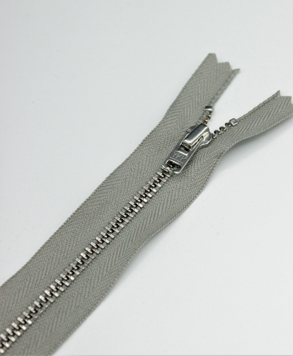 Fermoar Metalic YKK Fix 5mm, 14cm, Gri