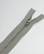 Fermoar Metalic YKK Fix 5mm, 14cm, Gri