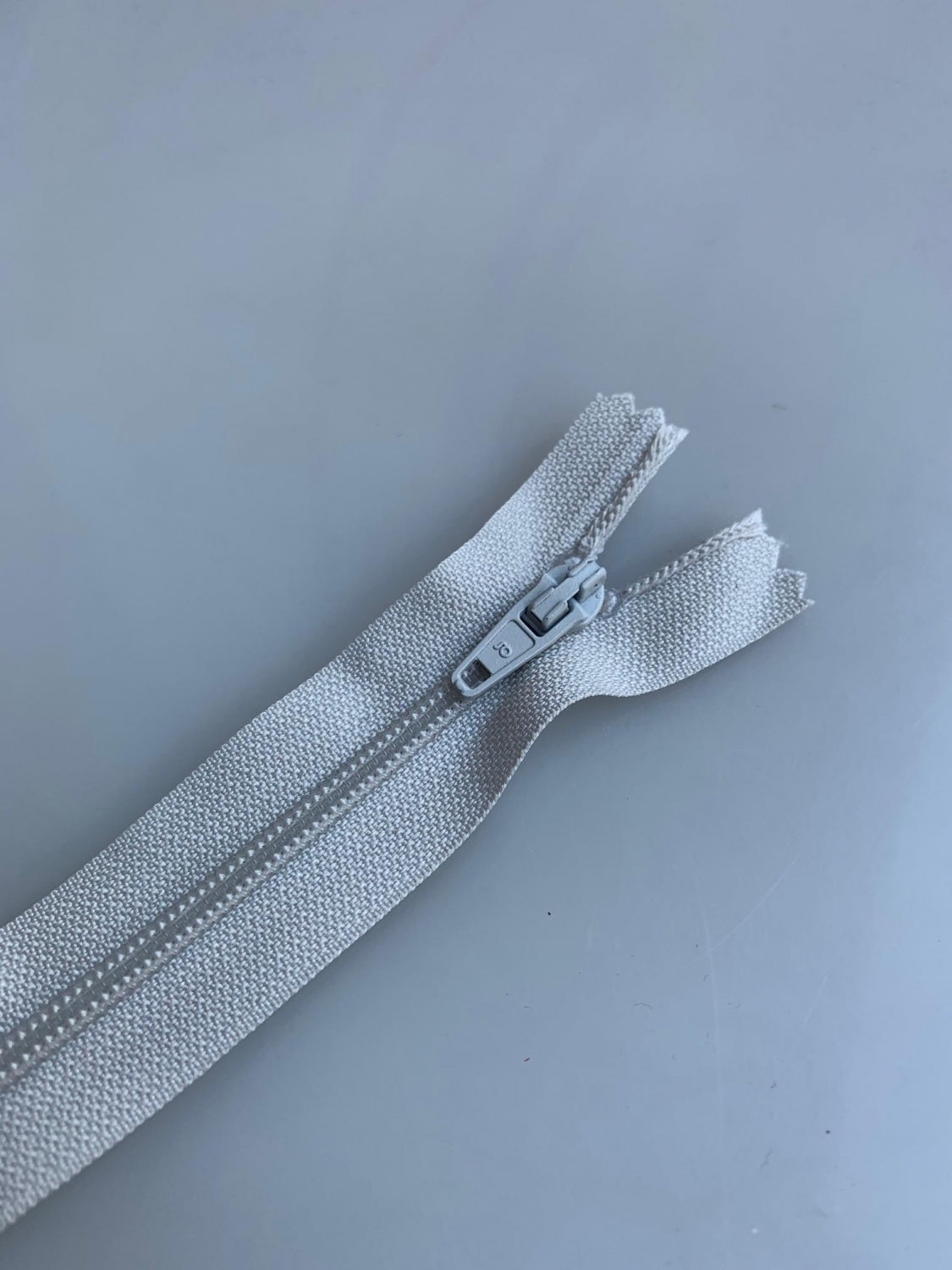 Fermoar Normal, 14cm, Gri Deschis