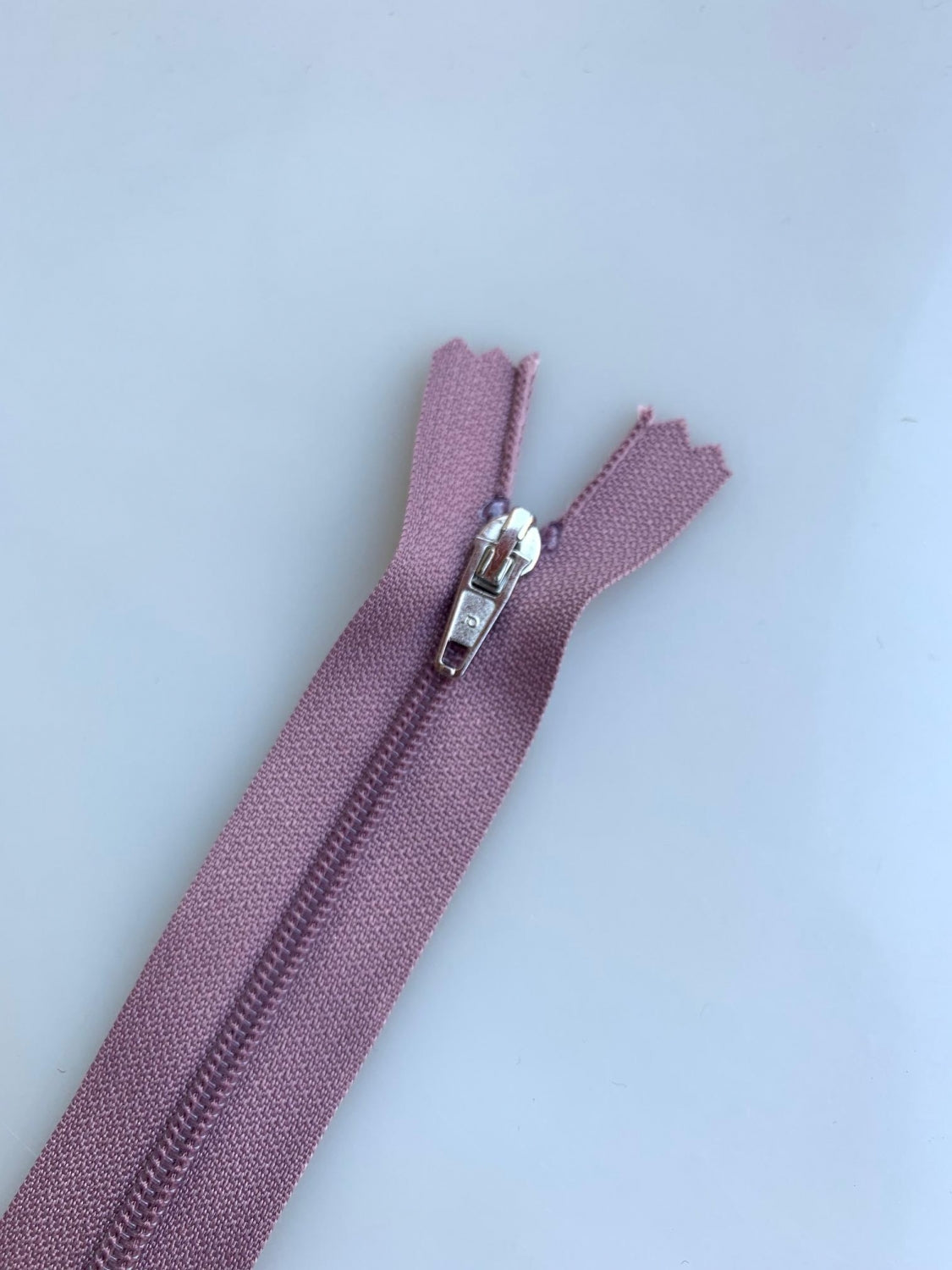 Fermoar Plastic, 14cm, Roz Prafuit