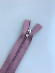 Fermoar Plastic, 14cm, Roz Prafuit