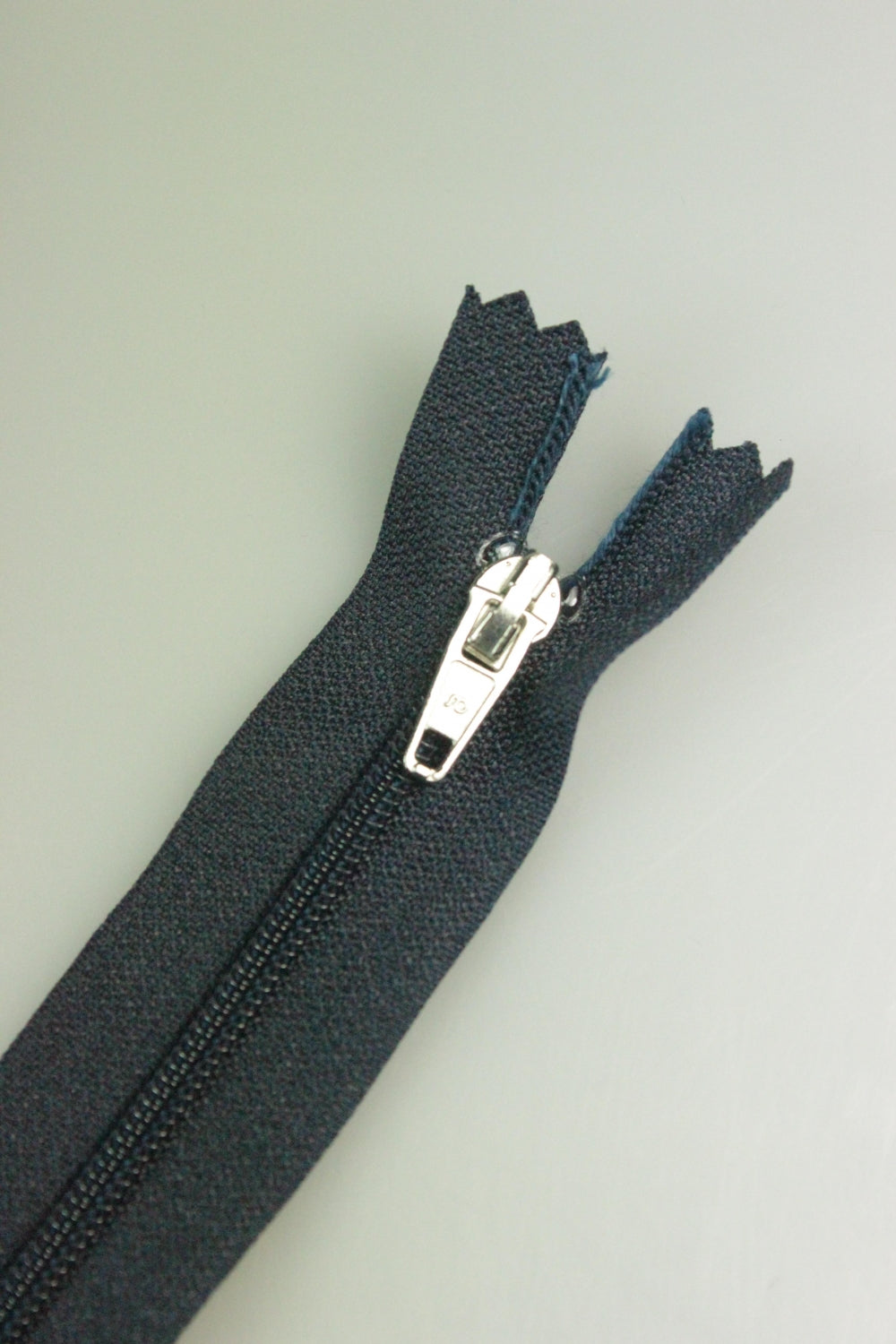 Fermoar Plastic Fix, 3mm, 18cm, Bleumarin