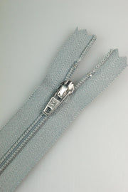 Fermoar YKK De Plastic 3mm, 14cm, Gri