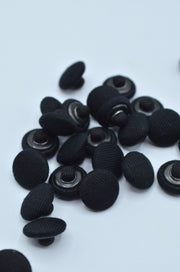 Nasturi Imbracati 11mm, Negru