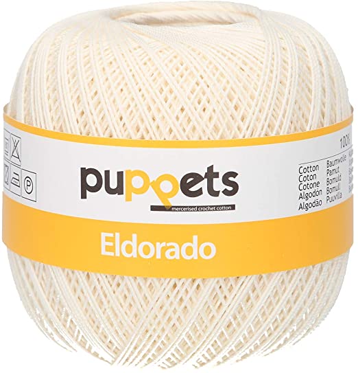 Fire Puppets, 50gr, Bumbac 100%, Crem
