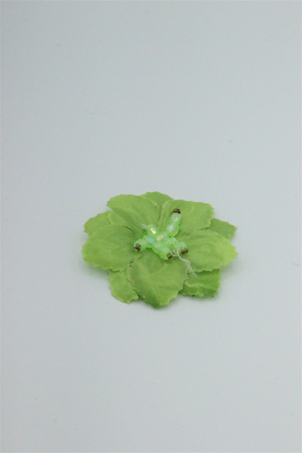 Floare Cu Margele, 5cm, Verde