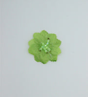 Floare Cu Margele, 5cm, Verde