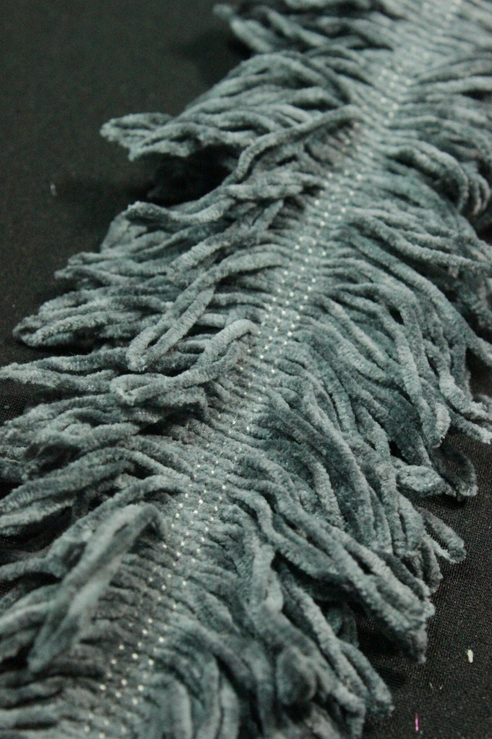 Franjuri De Catifea, Gri, 9cm